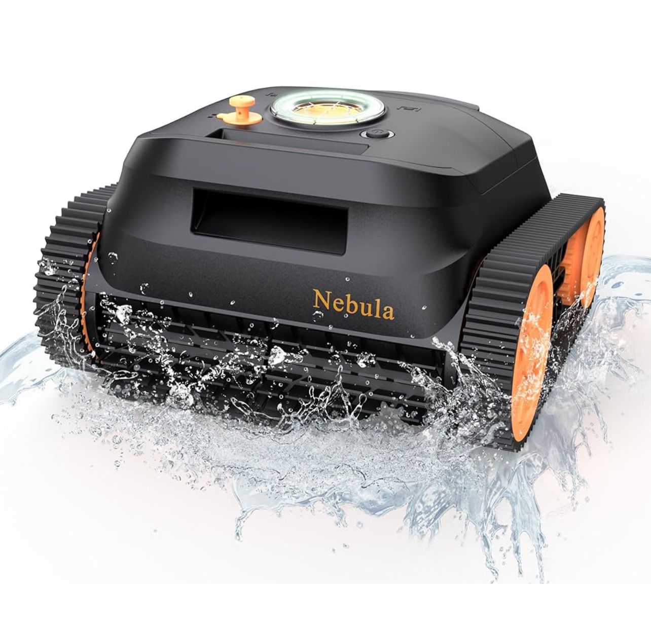 Cordless Robotic Pool Cleaner, Wall Climbing Pool Robot Vacuum with Brushless Motors, Smart Navigation, 180 Mins Runtime, Ideal for Above/In-Ground