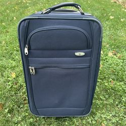 Olympia Carry-On Suitcase 23" Small Blue Lightweight