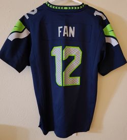 NFL Seattle Seahawks 12th Man Jersey Brand Nike Size Youth XL