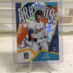 2026 Topps Finest Arrivals Kevin McGonigle RC #A-23 Tigers( refractor)