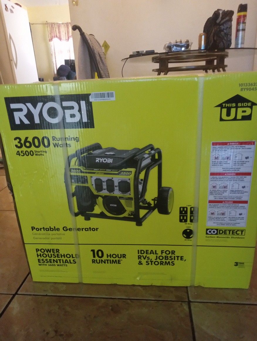 Ryobi Generator 3600w