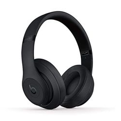 Beats Studio3 Wireless Headphones - Matte Black (Renewed Premium)