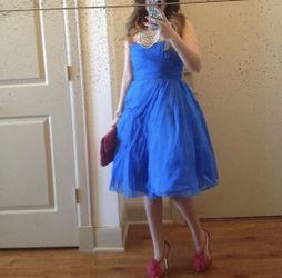 Betsy Johnson Blue Dress