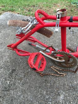 Classic very rear BMX vintage bicycle frame!