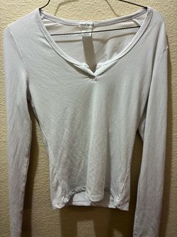 Perfectly Imperfect Ribbed Long Sleeve Top