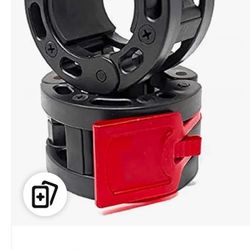 Clout Fitness Olympic Barbell Clamps  Quick Release. 