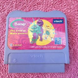 VTech VSmile Barney The Land of Make Believe Cartridge Game Only