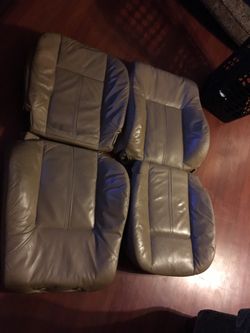 Genuine Beige Bmw leather seats