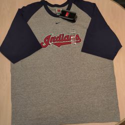 Nike Cleveland Indians Baseball Tee, XL