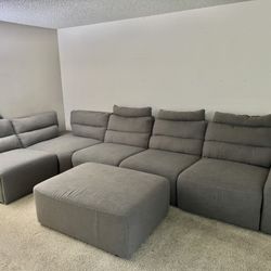 Sofa With Recliner 