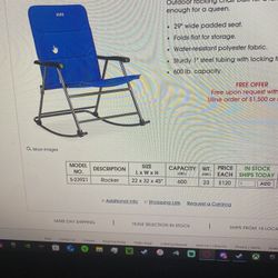 Rocking Chair Uline