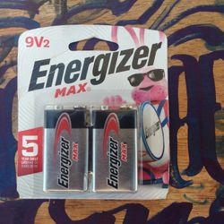 9v Energizer Batteries
