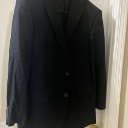 Young Men’s Navy Suit (Jacket 38 And Pants 32)
