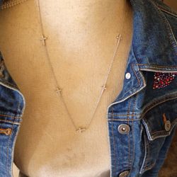 7 Cross Necklace 925 Sterling Silver