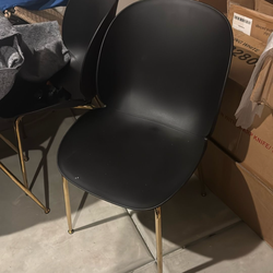 BLACK DINNING CHAIRS