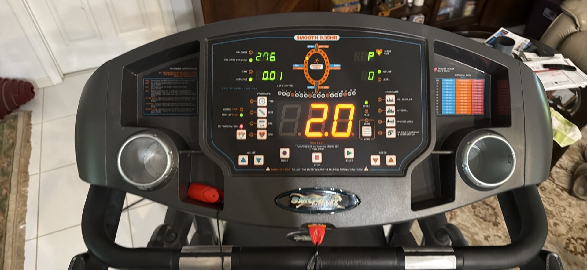 Smooth Fitness Treadmill