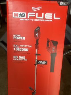 Milwakee M18 Fuel 2-tool Combo Kit Battery 8.0 And Rapid Charger Including