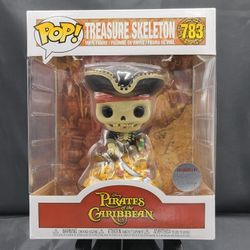 BRAND NEW Disney Exclusive Treasure Skeleton Funko Pop