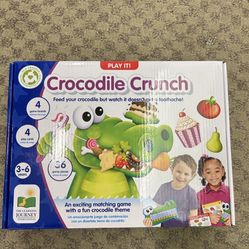 NWT Crocodile Crunch learning game 
