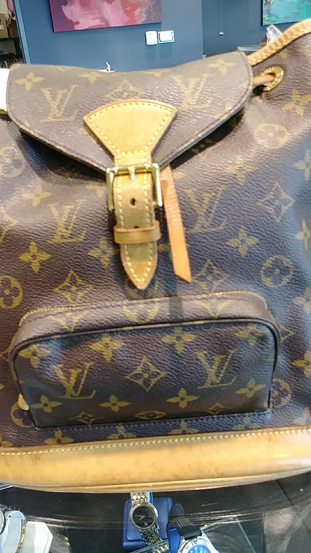 Louis vuitton backpack"ask for wilma"