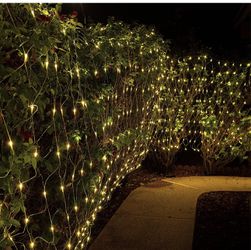 10ft×10ft Net Lights Outdoor, Gazebo Fairy Mesh Lights 270 LED 8 Lighting  Modes, Waterproof Net Lights for Bush, Backyard, Garden, Holiday, Christmas  for Sale in Escondido, CA - OfferUp