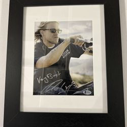 S.O.A  JAX SIGNED BY CHARLE HUNNAM  