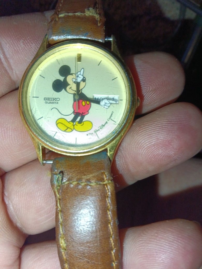 Vintage Mickey Mouse Watch