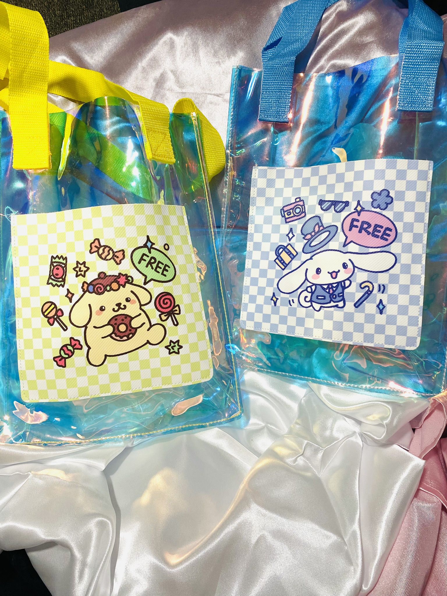 Clear Shinny Girl Bags