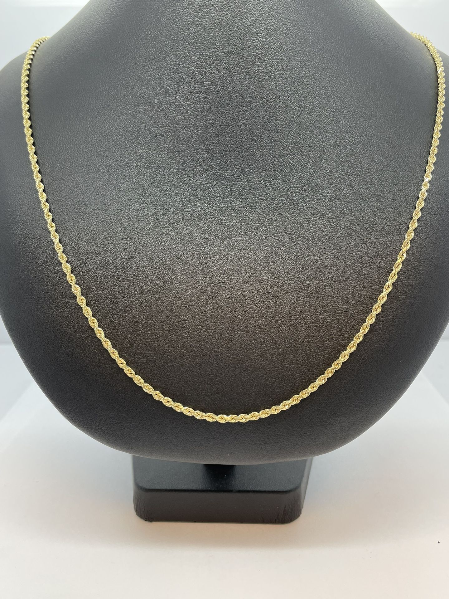 14 k Gold Rope Chain. Used.