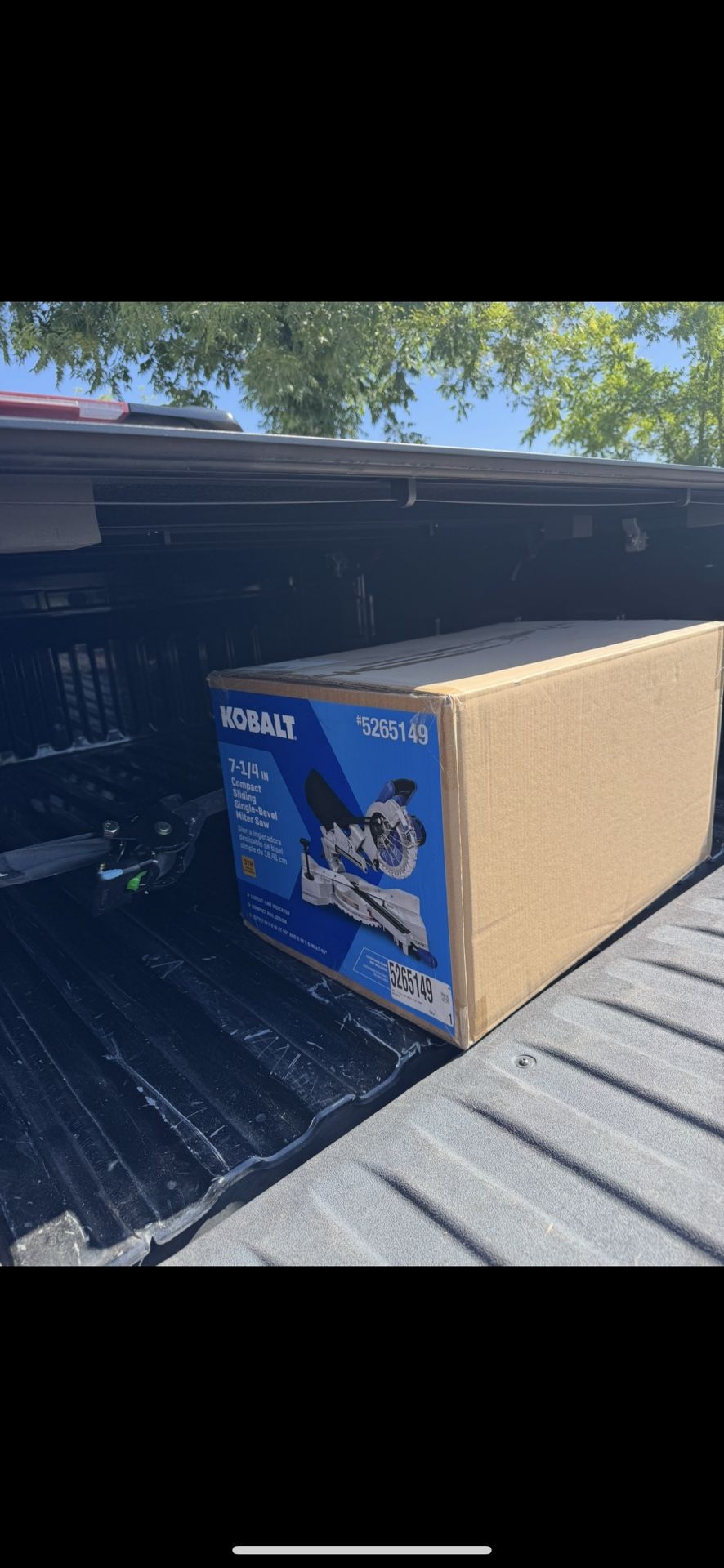 Kobalt 7 1/4” miter saw