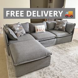 4 Piece Modular Sectional 🛋️- FREE DELIVERY 🚚