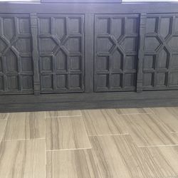 New Ashley Modern Media Console TV Stand $650