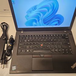Lenovo ThinkPad T460 14 Inch Screen 16 GB Ram Memory 256 GB SSD 