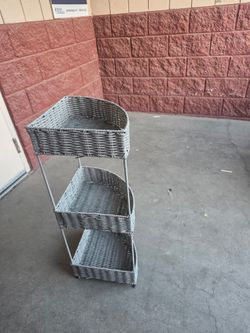 Shelf/Rack gray 3 tier