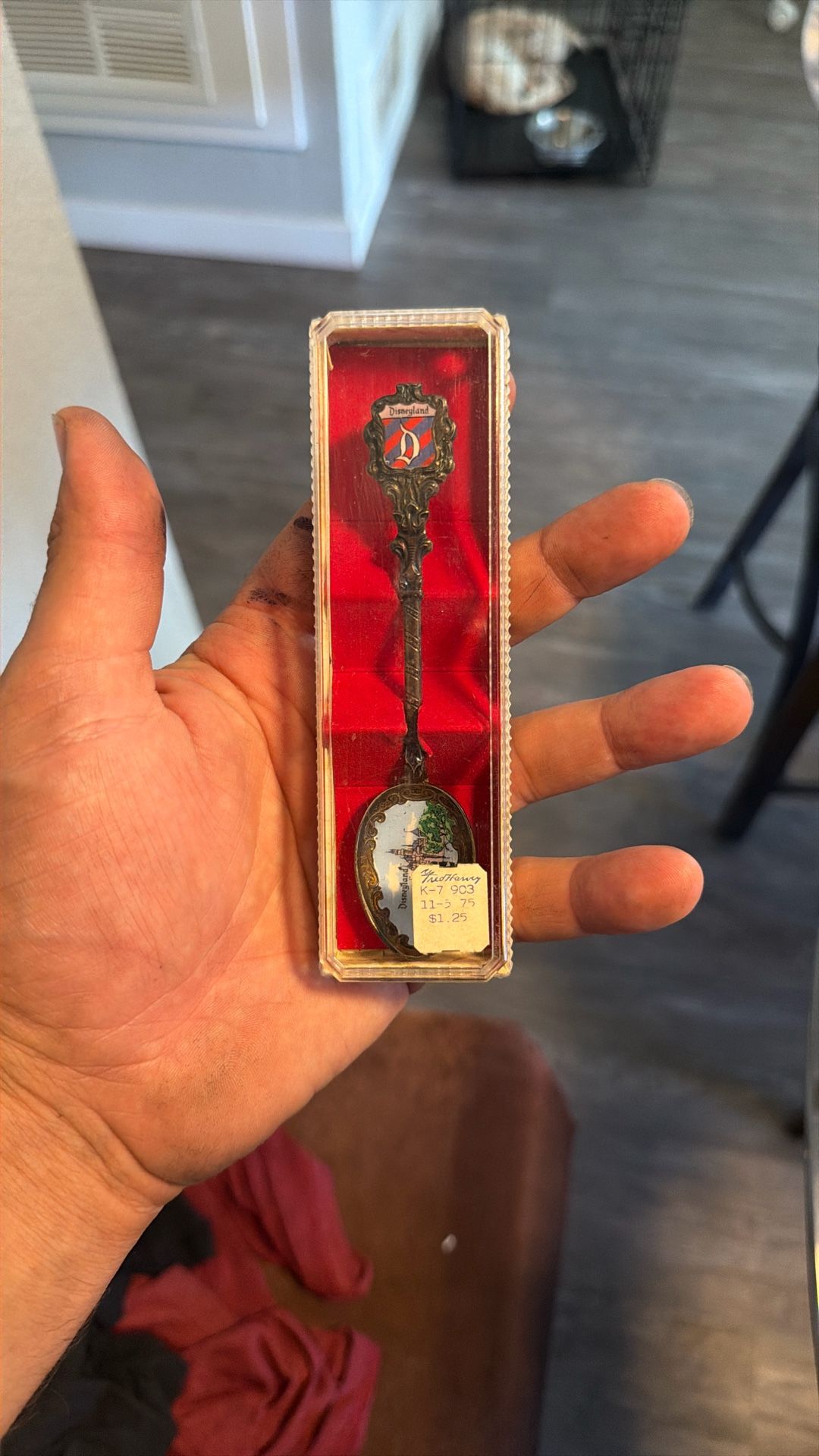 Disneyland 1975 Silver Spoon