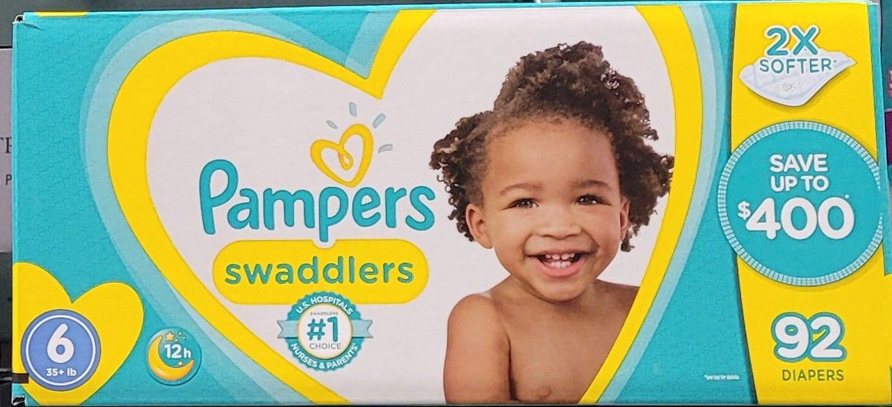 Pampers 92 Count Size 6