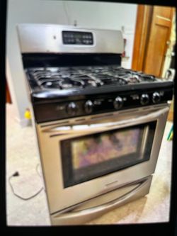 Frigidaire stainless steel stove gas