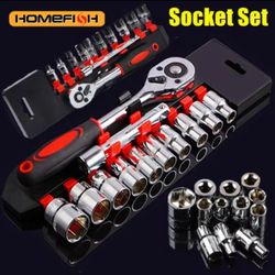 BS1, juego de barril de llave rápida de 12 piezas, herramienta de reparación de bicicletas y motocicletas, Hardware.