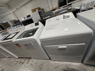 Whirlpool Top Load Washer and Dryer Set