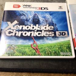 Ds Games -xenoblade 3d - Fire Emblem Warriors 