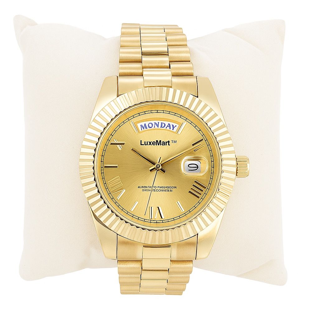 LuxeMart™ Exclusive Gold Watch – New in Box