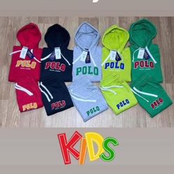 Kids Polo Jogger Sets