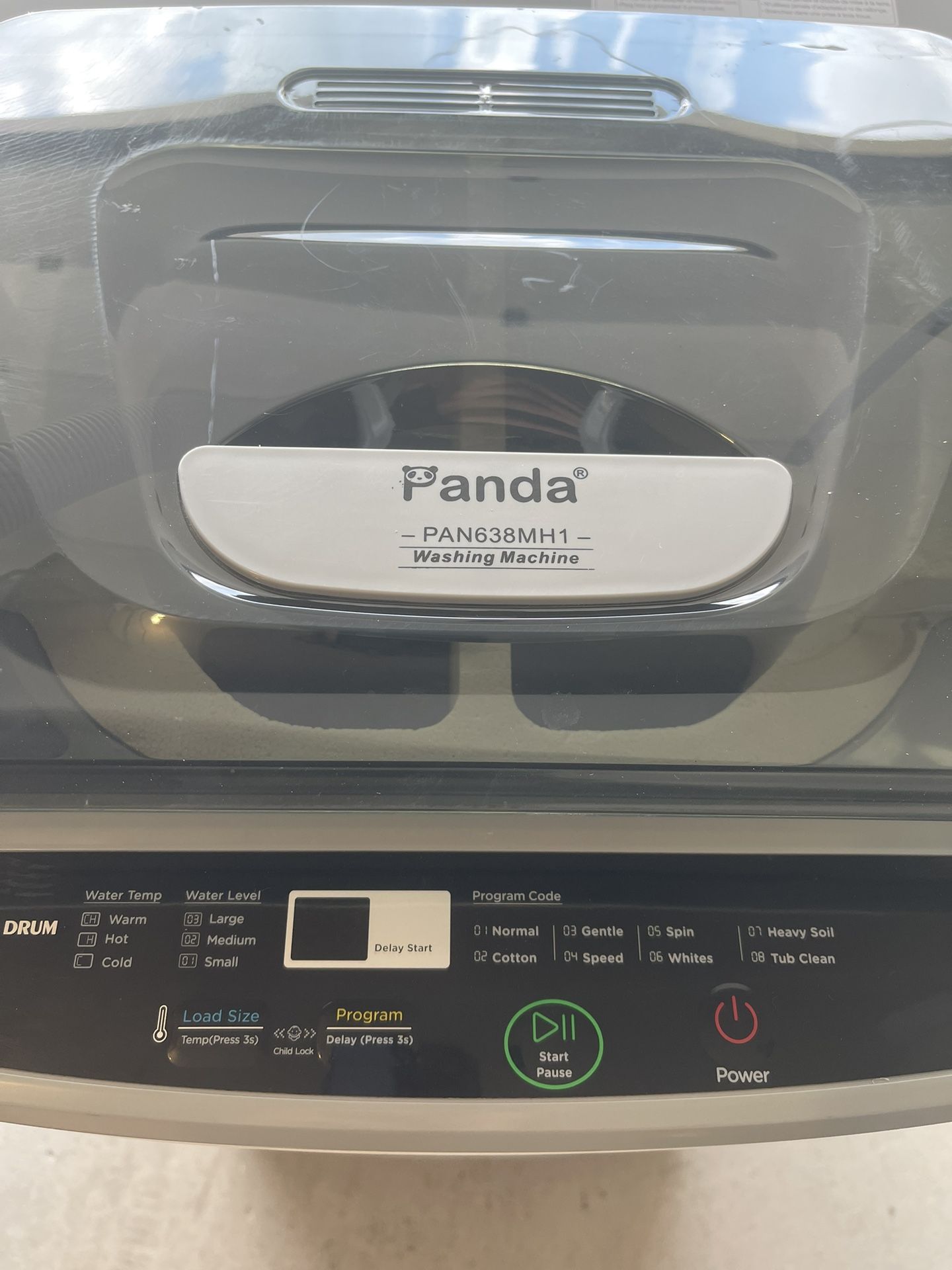 NEW PANDA 1.38cf PORTABLE WASHING MACHINE