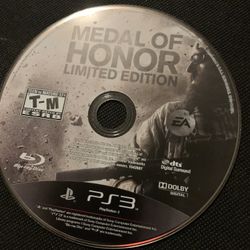 Medal Of Honor Limited Edition Ps3