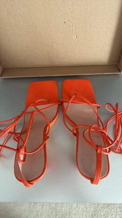Orange Heels