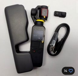 DJI Pocket 2 - Handheld 3-Axis Gimbal Stabilizer with 4K Camera - ONLY GIMBAL& Case