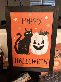 Halloween Sign Stand