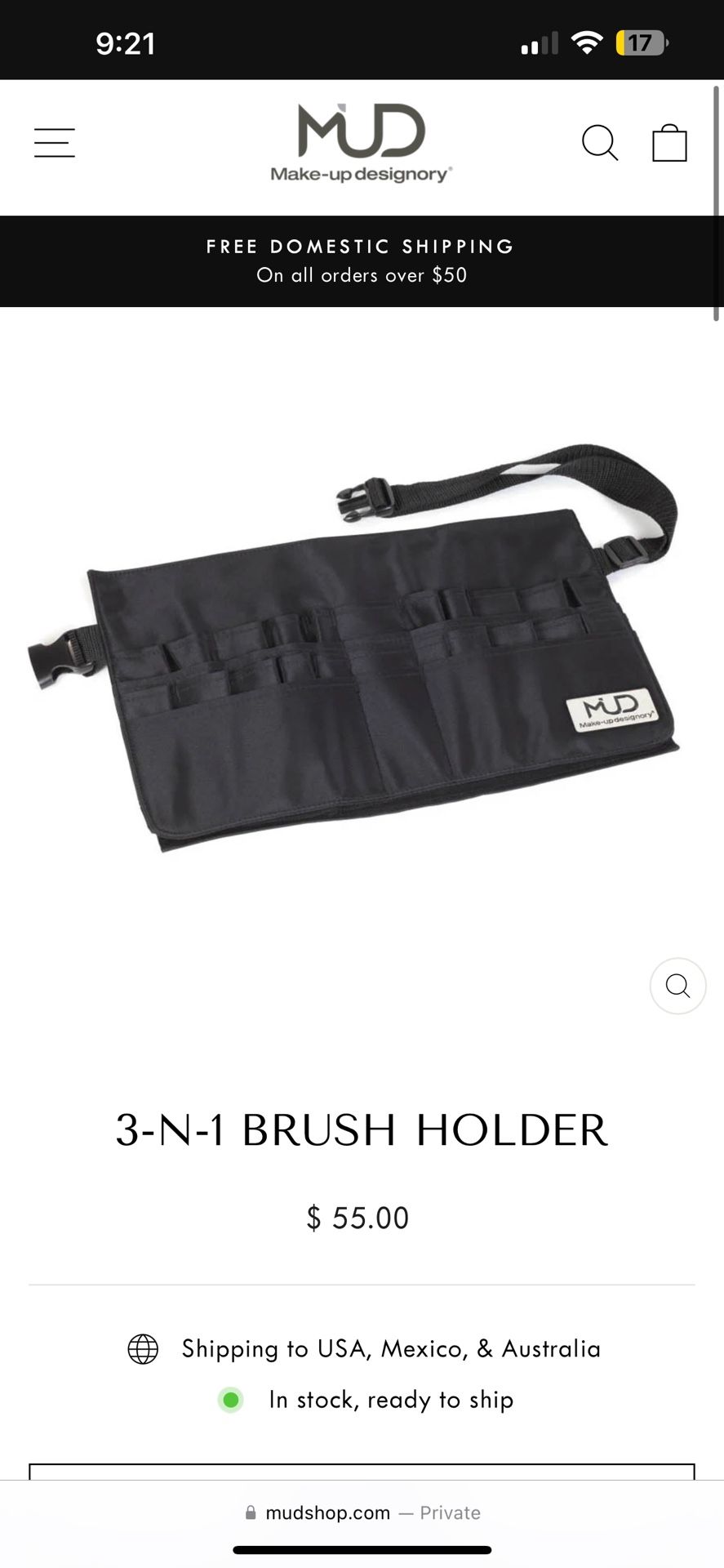 Makeup Brush Belt | Makeup Designory