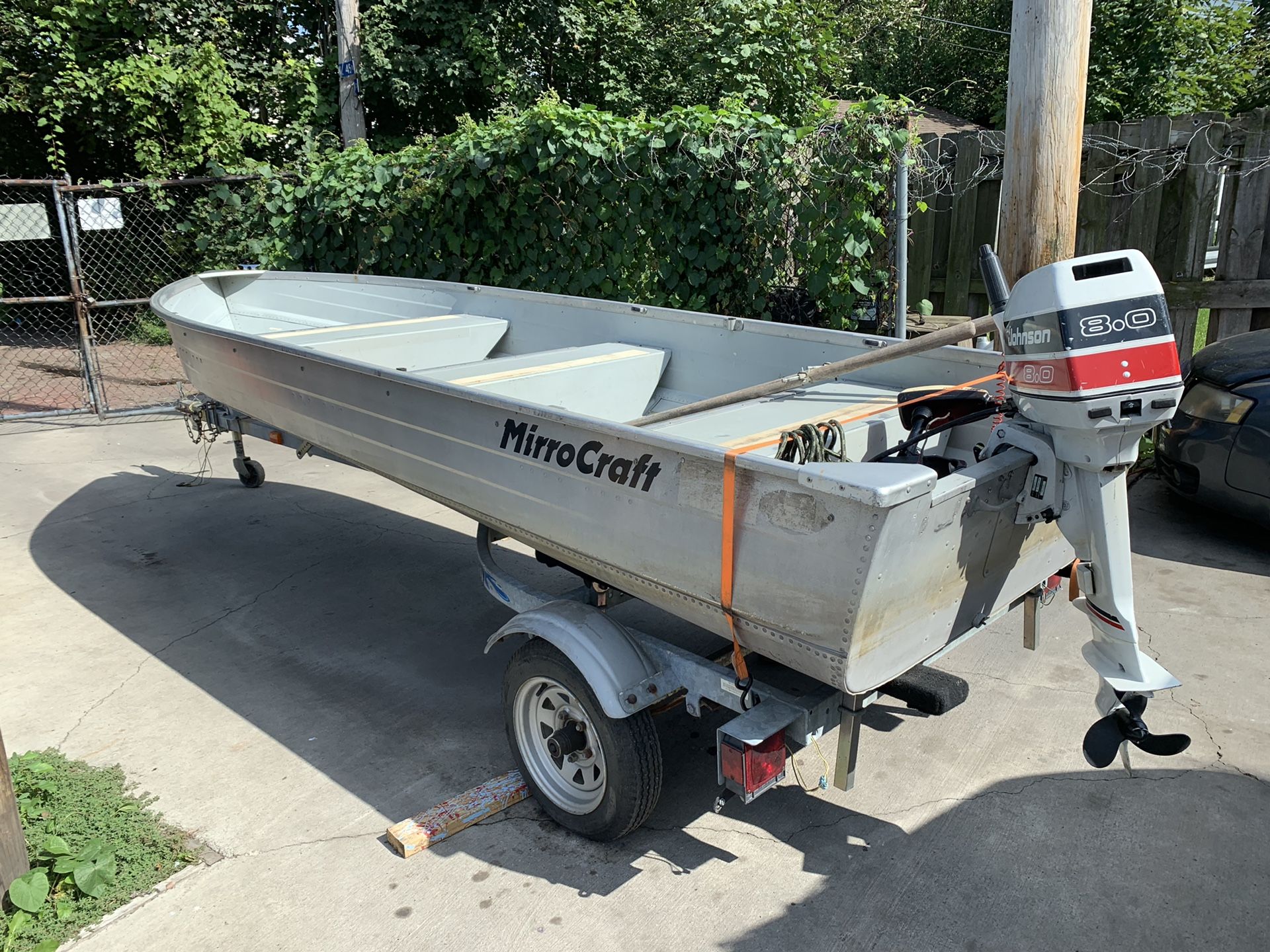 1994 MirroCraft Aluminum Boat