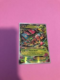 venusaur pokemon card shiny M Venusaur EX (2/83) [XY: Generations] main image 1
